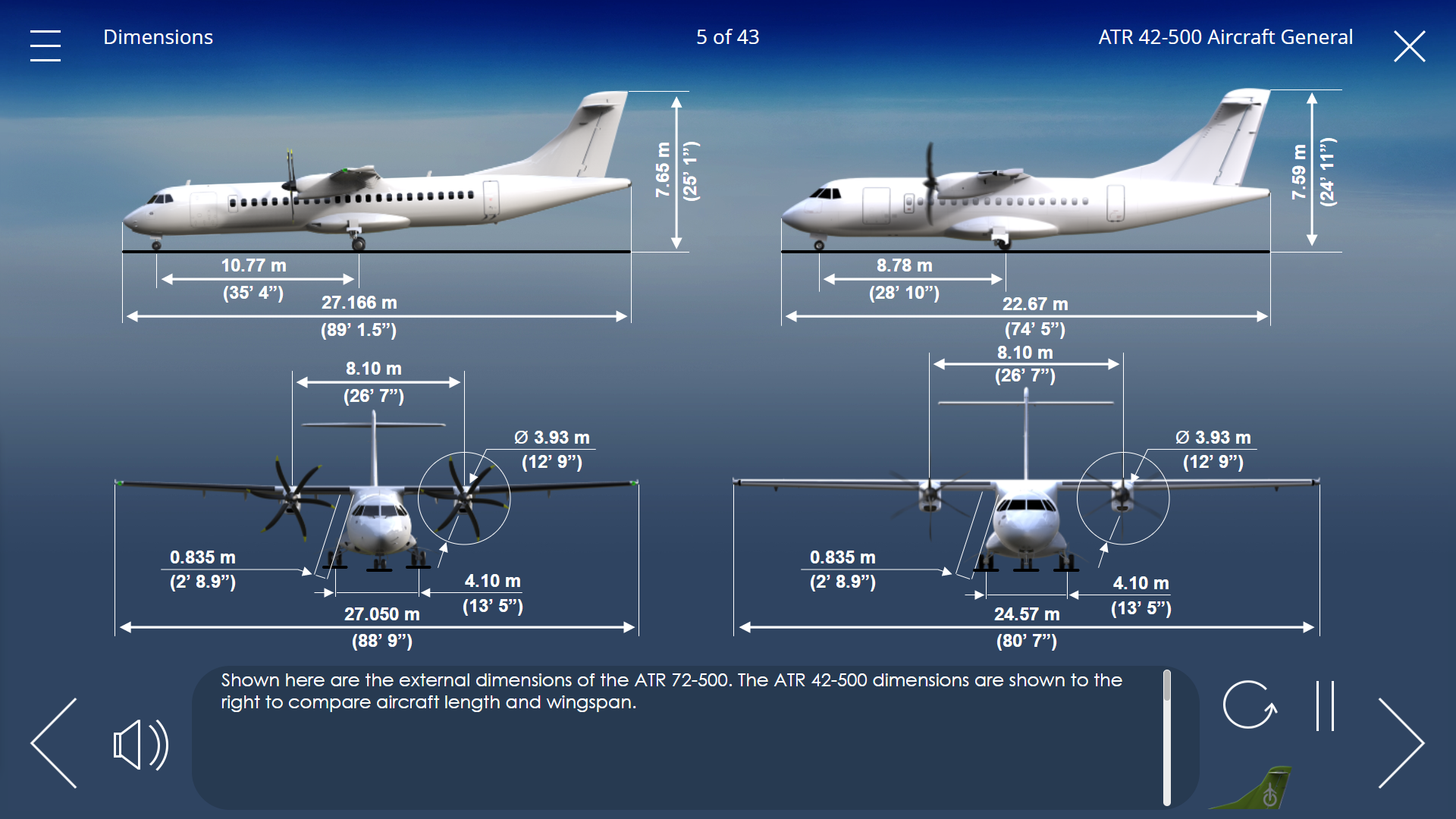 ATR 42 500 Initial And Recurrent Training Course CPaT Global